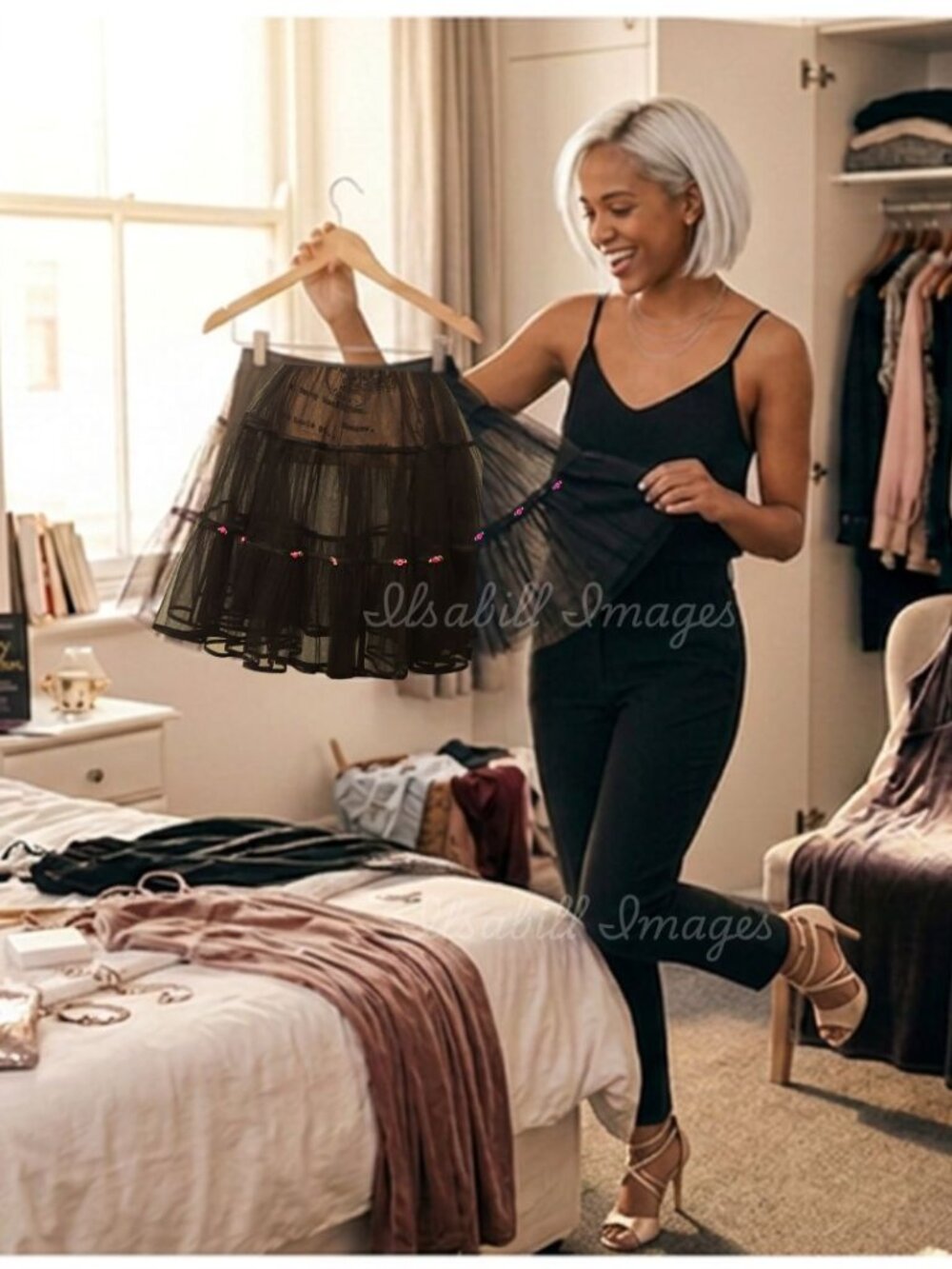 Rare Kate Spade New York 'City Lights' Tulle Skirt